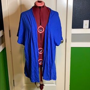 Very light short sleeve cover up